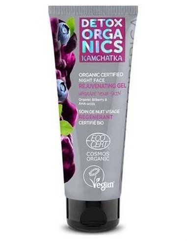 Detox Gel De Noche Facial Rejuvenecedor 75Ml. Eco de Natura Siberica