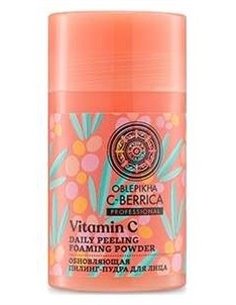 Oblepikha C-Berrica Polvos Faciales Espumosos 35G de Natura Siberica