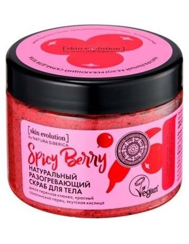 Skin Evolution Spicy Berry Exfoliante Corp. 300Ml. de Natura Siberica