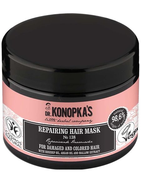 Mascarilla Reparadora Cabello Dañao Y Teñido 300Ml de Dr. Konopka´S