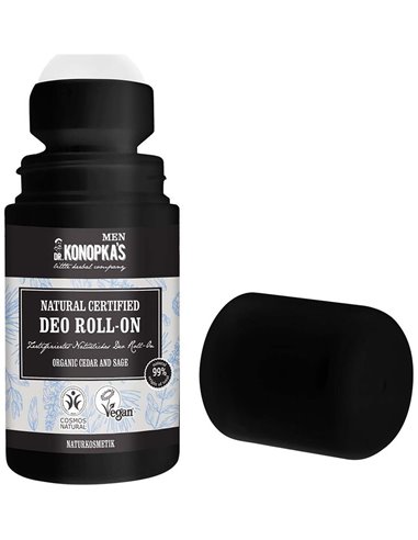 Men Desodorante Natural Roll-On 50Ml. Vegan de Dr. Konopka´S