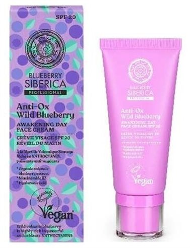 Anti-Ox Wild Blueberry Crema Dia Vigorizante 50Ml de Natura Siberica