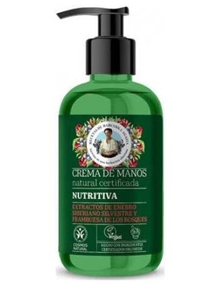 Crema De Manos Nutritiva 300Ml. Vegan de Agafia