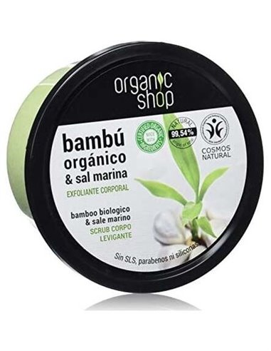 Exfoliante Corporal Energizante Bambu  250Ml. de Organic Shop