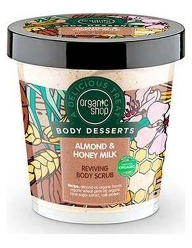 Exfoliante Corp Estimul Almendra-Leche -Miel 450Ml de Organic Shop