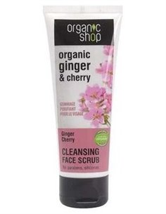 Peeling Facial Limpiador Jengibre Y Cerezas 75Ml. de Organic Shop