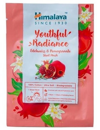 Mascarilla Facial Youthful Radiance Edelweis-Grana de Himalaya