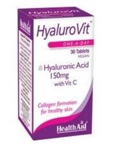 Hyalurovit (Acido Hialuronico)150Mg. 30Comp. de Health Aid