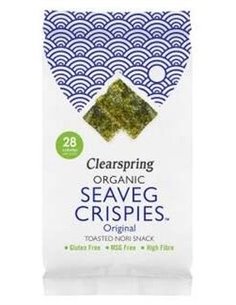 Snack De Alga Nori Tostada Bio  4 G de Clearspring