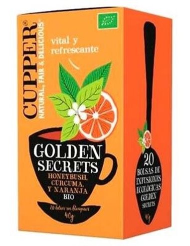 Golden Secrets Infusion 20Bolsitas. Bio de Cupper