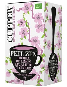 Feel Zen Infusion 20Bolsitas. Bio de Cupper