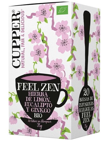 Feel Zen Infusion 20Bolsitas. Bio de Cupper