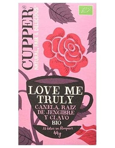 Love Me Truly Chai Infusion 20Bolsitas. Bio de Cupper