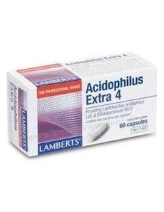 Acidophilus Extra 4 (4000 millones por cápsula) de Lamberts