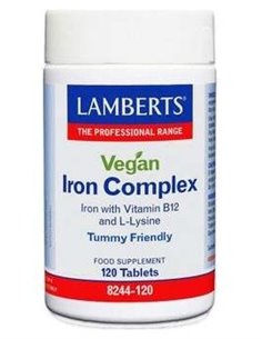 Complejo de Hierro Vegano 120 de Lamberts