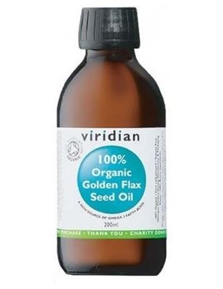 Aceite De Lino Dorado 200Ml. Bio de Viridian