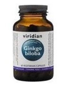Ginkgo Biloba Ext. Estandarizado De Hoja 60Cap.Veg de Viridian