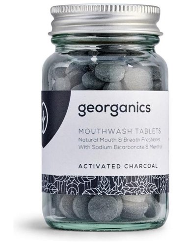 Dentifrico Mineral Carbon Activado 120Comp Eferves de Georganics