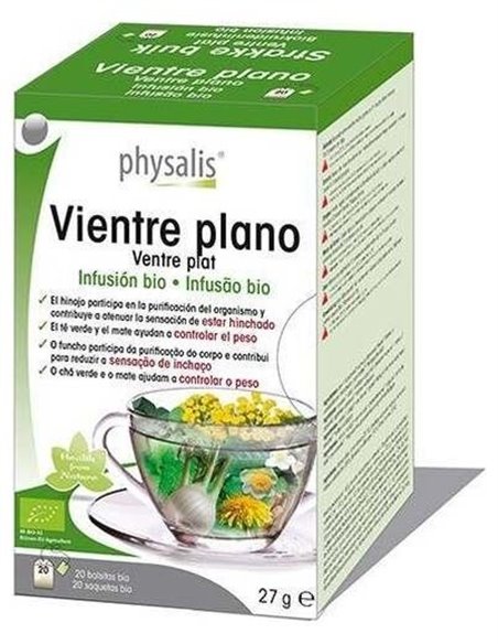 Vientre Plano Infusion 20Filtros Bio de Physalis