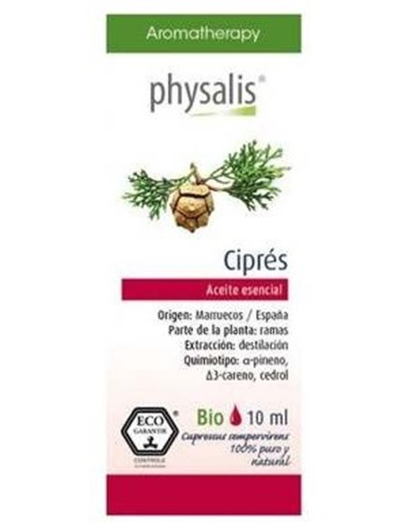 Esencia Cipres 10Ml. Bio de Physalis