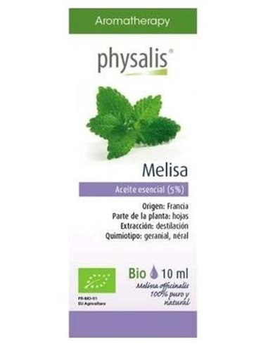 Esencia Melisa 10Ml. Bio de Physalis