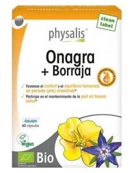 Onagra y borraja Bio 60 capsulas Physalis