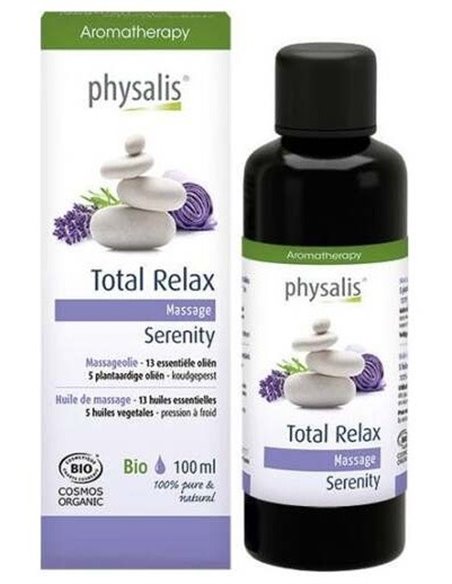 Relax Serenidad Aceite Masaje 100Ml. Bio de Physalis