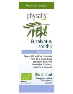 Eucalipto Smithii Aceite Esencial 10Ml. Bio de Physalis