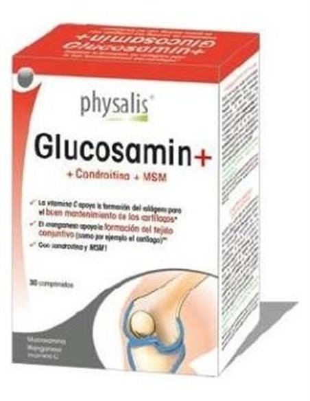 Glucosamin+Condroitina+Msm 60Comp. de Physalis