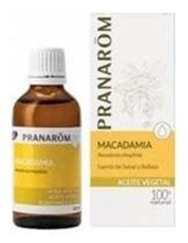 Macadamia Aceite Vegetal Bio 50Ml. de Pranarom Aceites