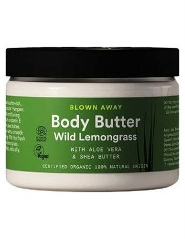 Wild Lemongrass Manteca Corporal 150Ml. Eco Vegan de Urtekram