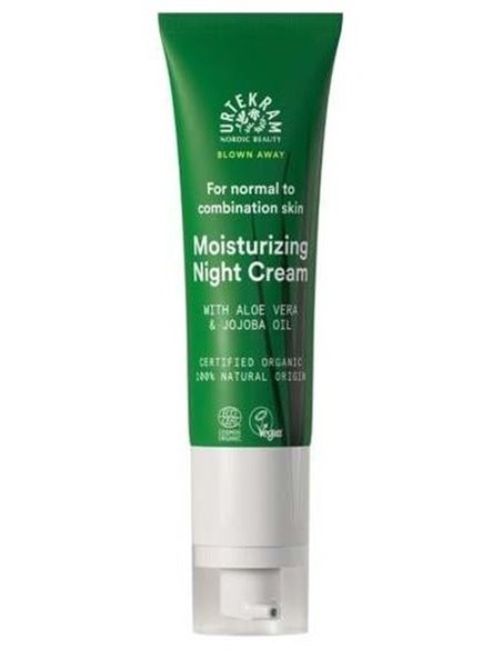 Wild Lemongrass Crema Noche Hidratan 50M Eco Vegan de Urtekram