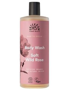 Soft Wild Rose Gel De Baño 500Ml. Eco Vegan de Urtekram