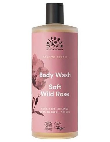 Soft Wild Rose Gel De Baño 500Ml. Eco Vegan de Urtekram
