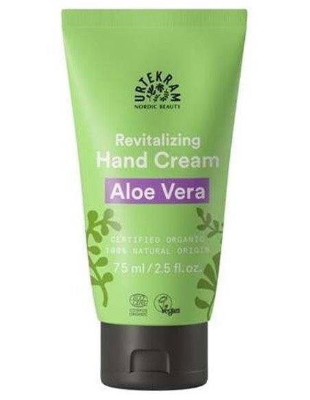 Crema De Manos Aloe Vera 75Ml. Eco Vegan de Urtekram