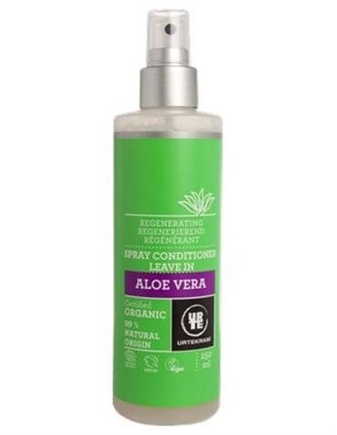 Acondicionador Aloe Vera Spray 250Ml. Eco Vegan de Urtekram