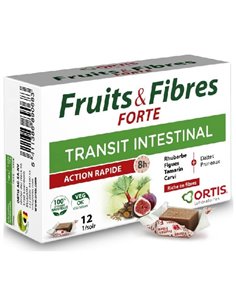 Frutas Y Fibras Forte 12Cubitos de Ortis