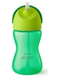 Vaso Con Pajita 300Ml. Verde Scf798/01 de Avent