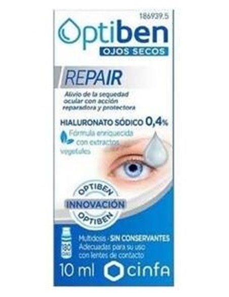 Optiben Repair Gel 10 Ml de Optiben