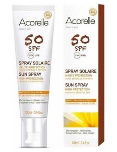 Spray Solar Spf50 100 Mililitros Bio Acorelle