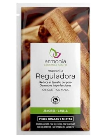 Mascarilla Reguladora Jengibre-Canela Exp 12Sbrs de Armonia