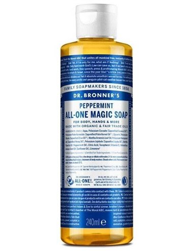 Jabon Liquido Menta 240Ml. de Dr. Bronner´S