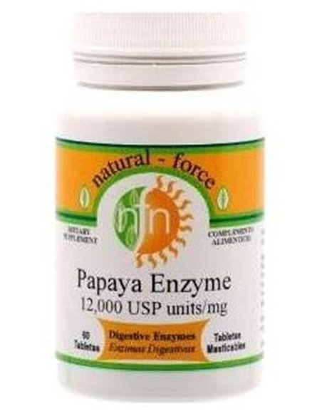 Papaya Enzimas 60Comp. Mast. de Nutri-Force