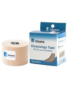 Kinesiology Tape Con Turmalina 5Cmx5M Beige R05.Bg de Irisana