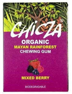 Chicle Organico Sabor Frutas Del Bosque 30Gr. Bio de Chicza