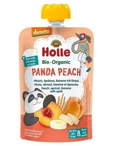 Smoothie Panda Peach Melocoton 8Meses 100G Demeter de Holle