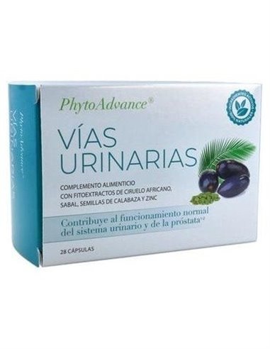 Phytoadvance Vías Urinarias 30 Cap  Cuidado Natural Efectivo