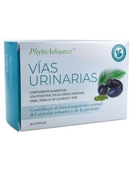 Phytoadvance Vías Urinarias 30 Cap  Cuidado Natural Efectivo
