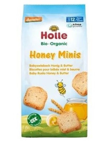 Biscotes De Trigo Con Miel Mini +12Meses 100Gr. de Holle