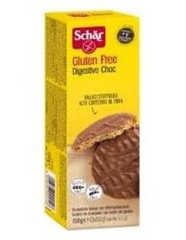 Galletas Digestive Choco 150Gr. Sg de Schar